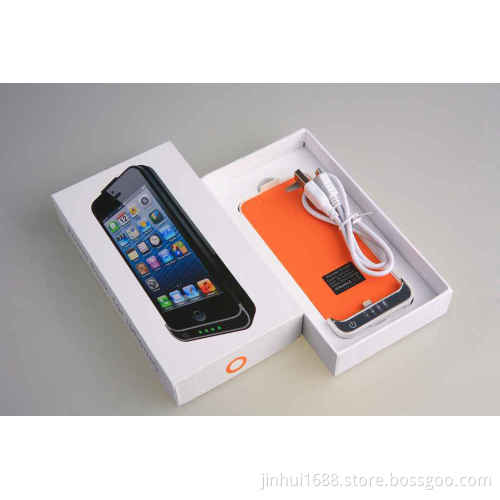 2200mAh External Backup Battery Pack Power Charger Case for iPhone5